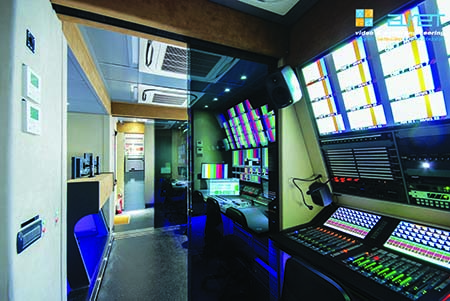 ARET builds OB van for Sharjah TV