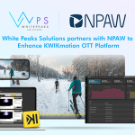 White Peaks Solutions partners with NPAW to Enhance KWIKmotion OTT Platform